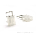 5557 Pin header Connector With Positioning Post Right Angle DIP Solid 1*2P